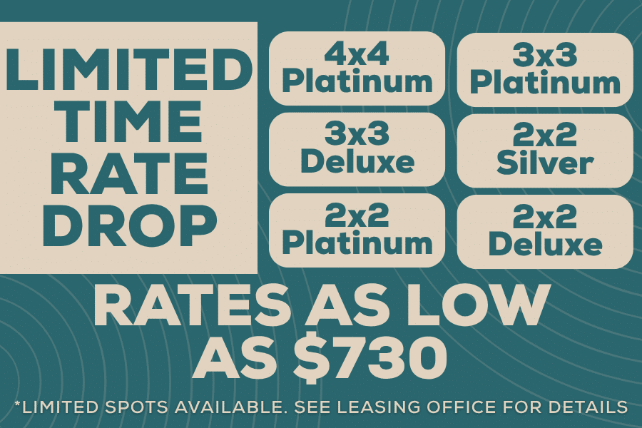 Limited Time Rate Drop